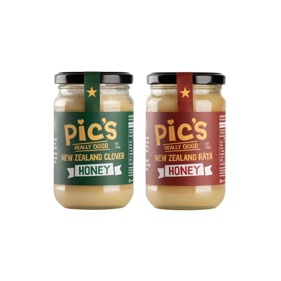 Pic's Honey Duo – Rātā & Clover | 2 for $10