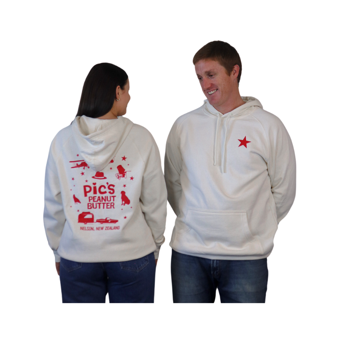 Hoodie - Ecru