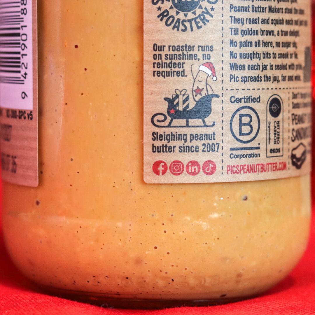 Limited Edition Christmas Crunchy Peanut Butter