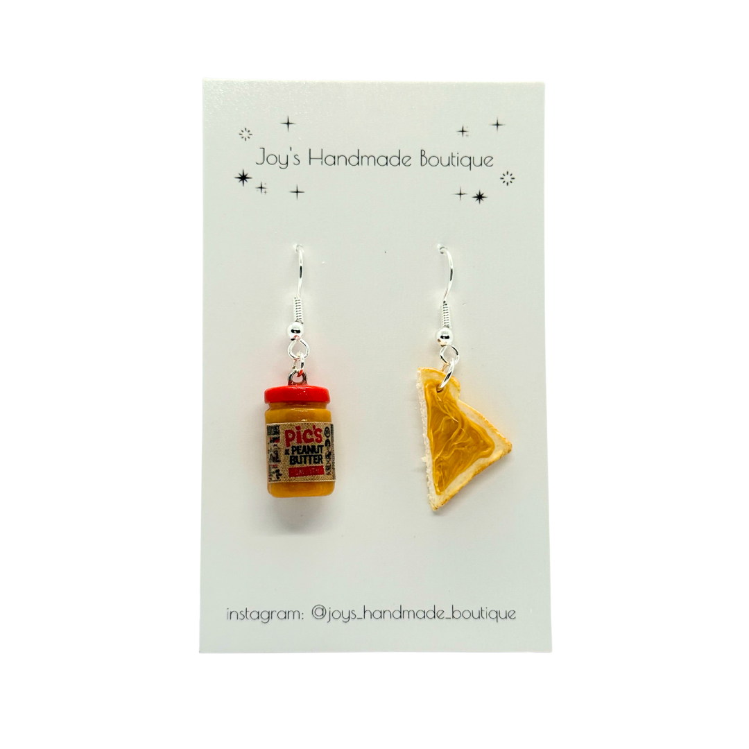 Pic's Peanut Butter and Toast Earrings