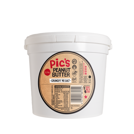 Pic's Peanut Butter Crunchy No Salt 2.3kg pail