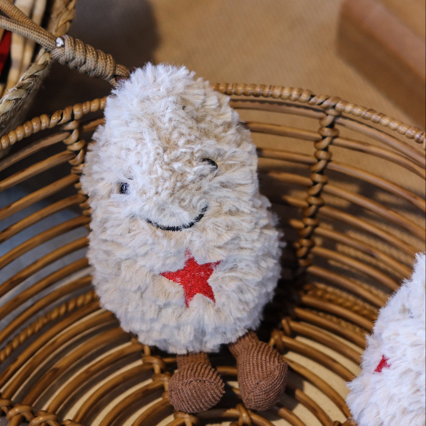 Fluffy peanut toy