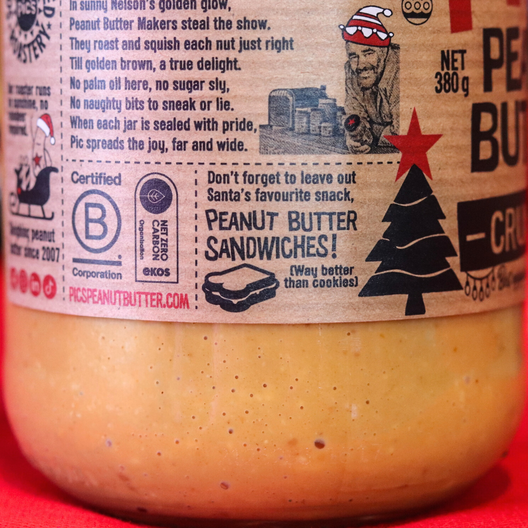 Limited Edition Christmas Crunchy Peanut Butter