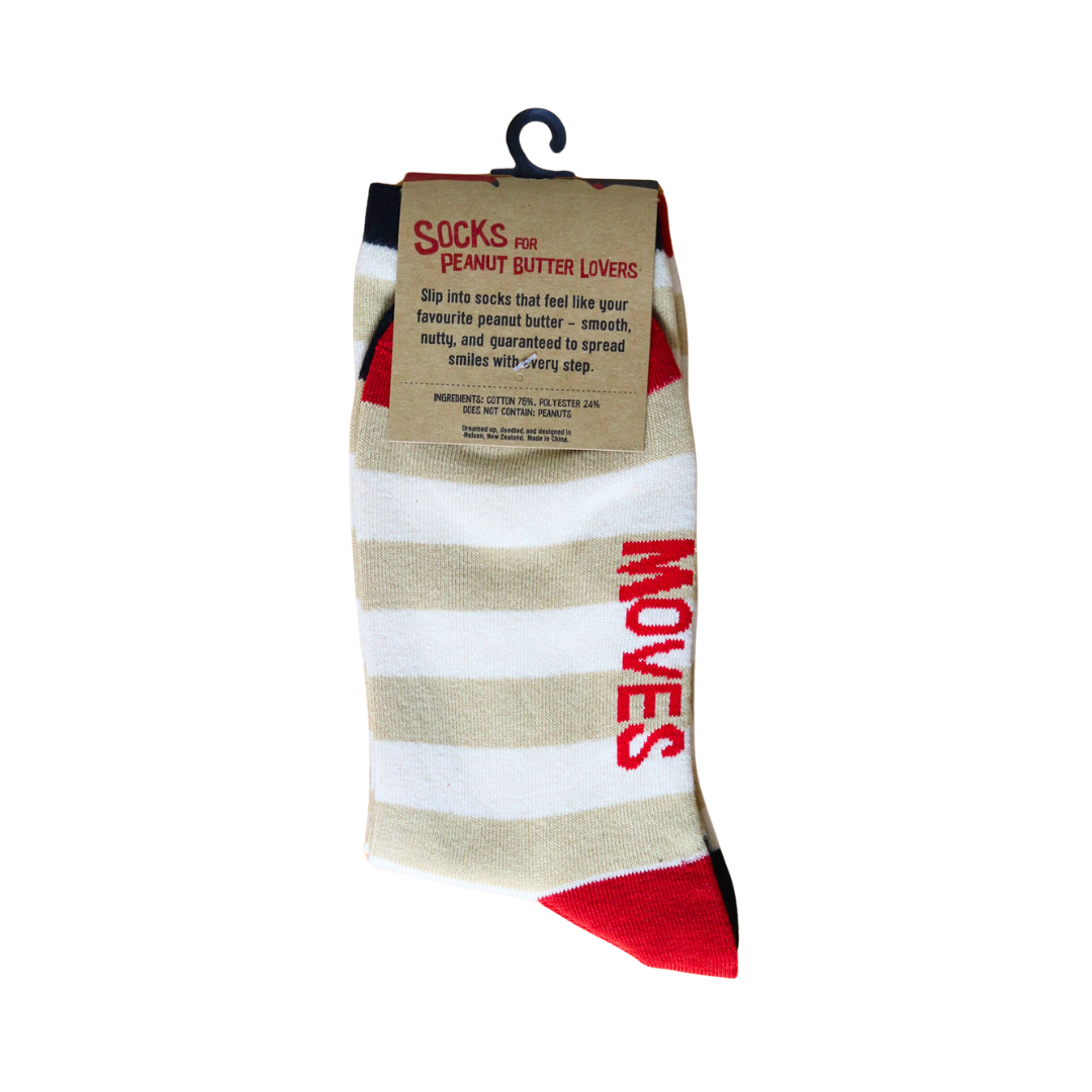 Crunchy and Smooth Jar Socks