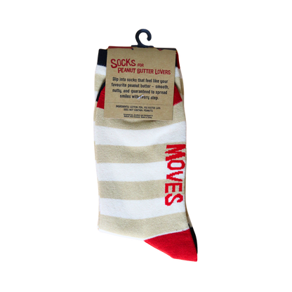 Crunchy and Smooth Jar Socks