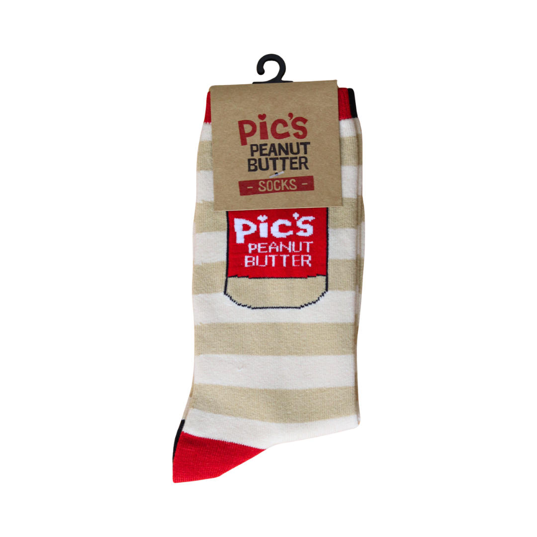 Crunchy and Smooth Jar Socks