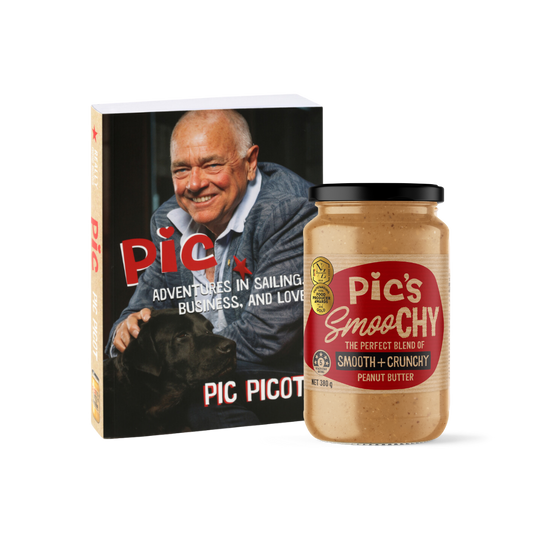 Pic's Book + 1 x Jar Pic's Smoochy Peanut Butter