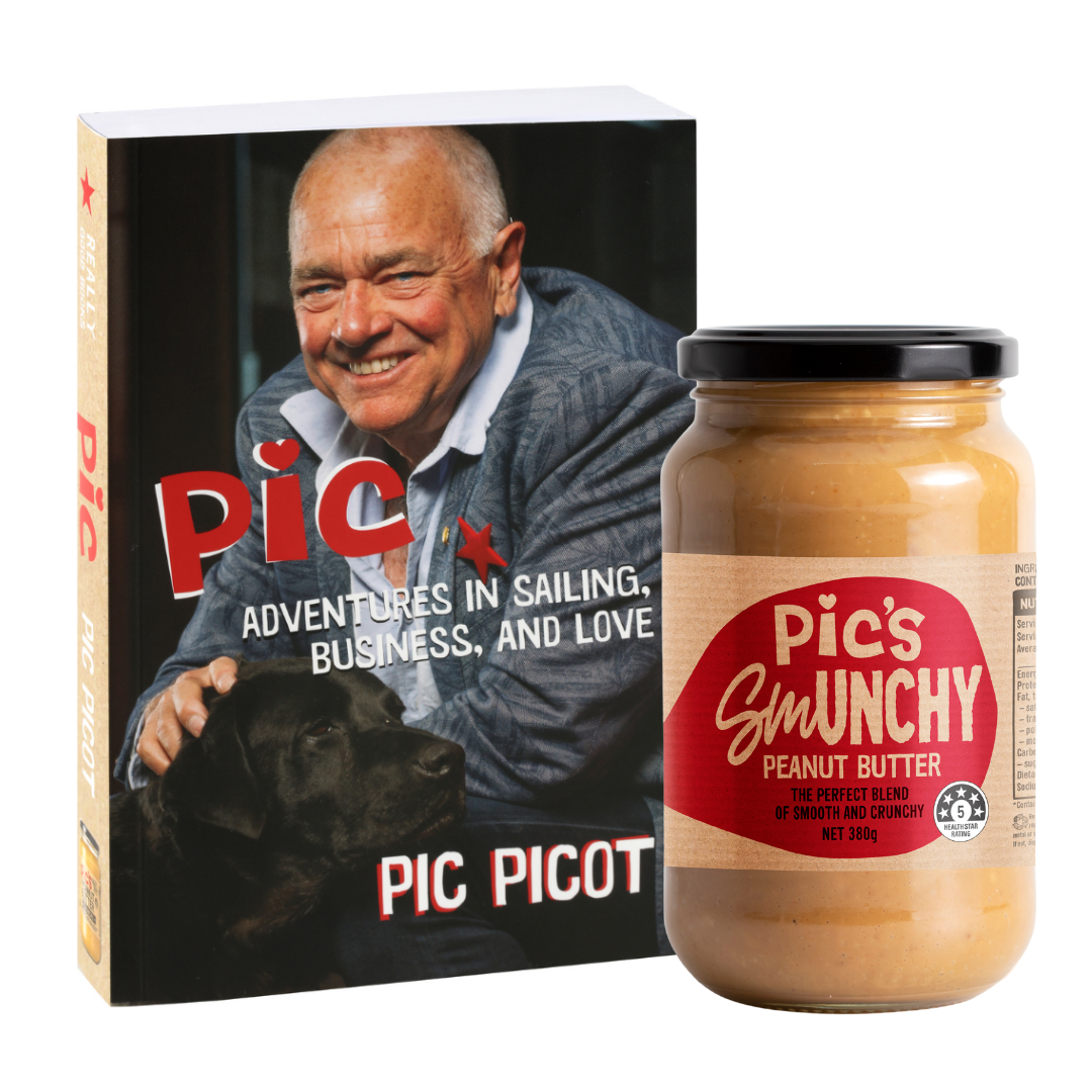 Pic's Book + 1x Jar Pic's Smunchy Peanut Butter