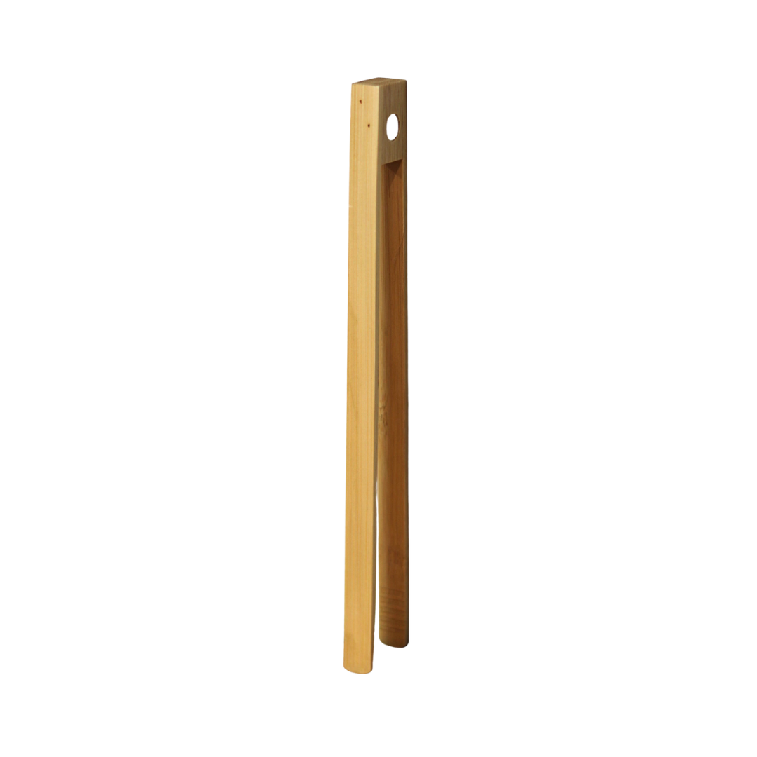 Bamboo Toaster Tongs