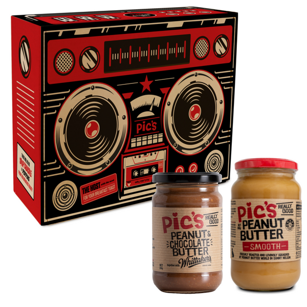 Pic's Boom Box - Smooth Peanut Butter with